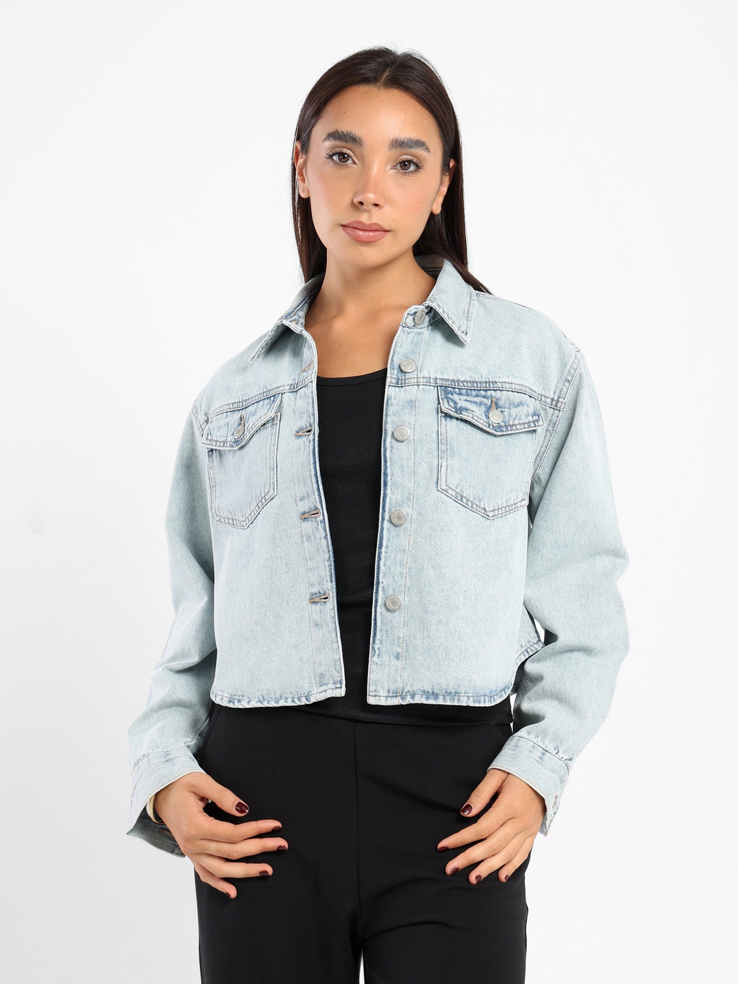 Denim Long Sleeve Shirt