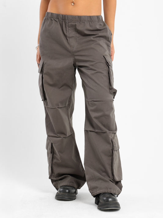 Woven Solid Pants