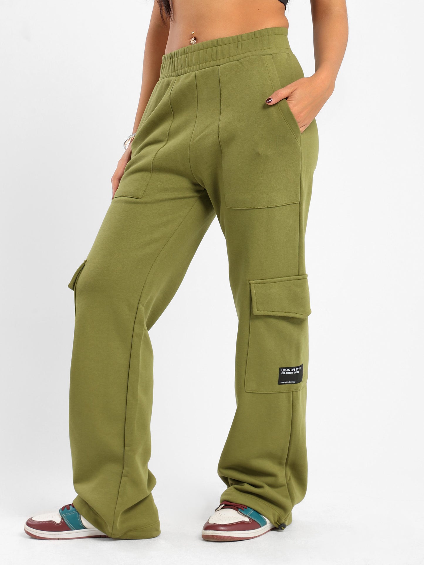 Loose Solid Pants