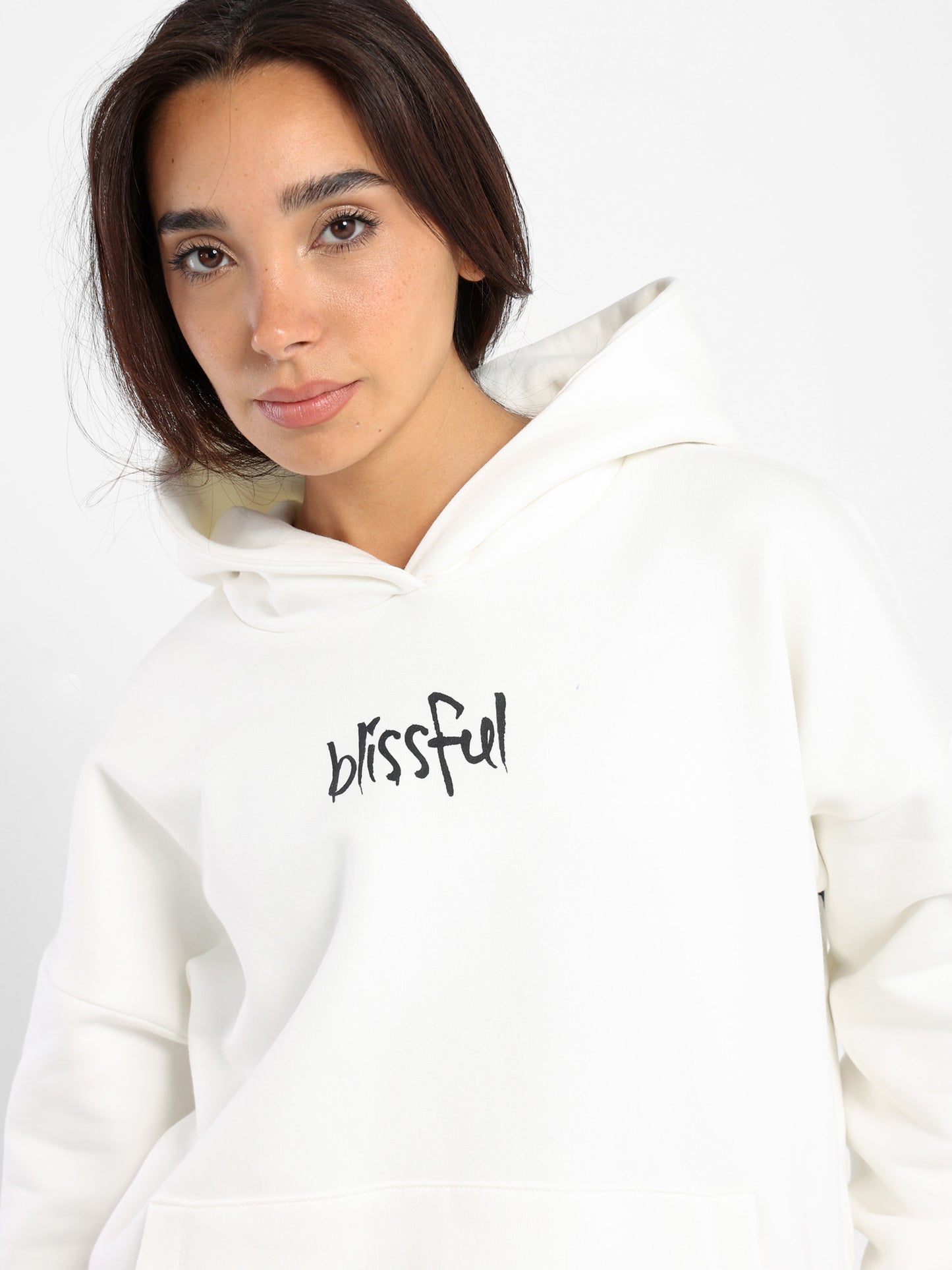 Oversized Hoodie with Place Print