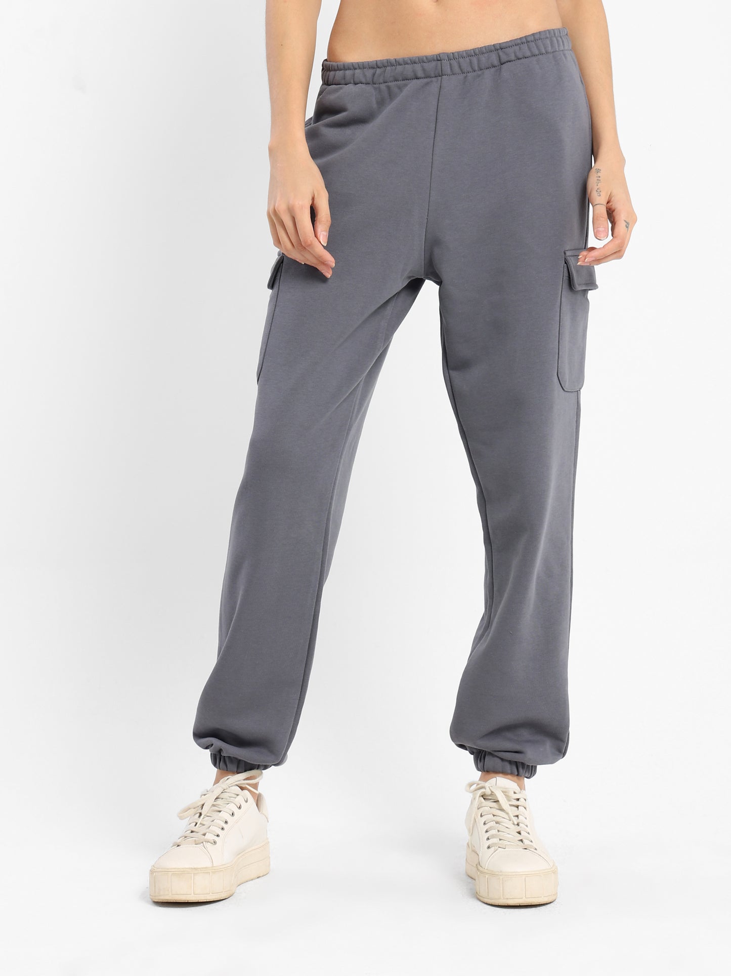 Cargo Pockets Sweatpants - Outlet