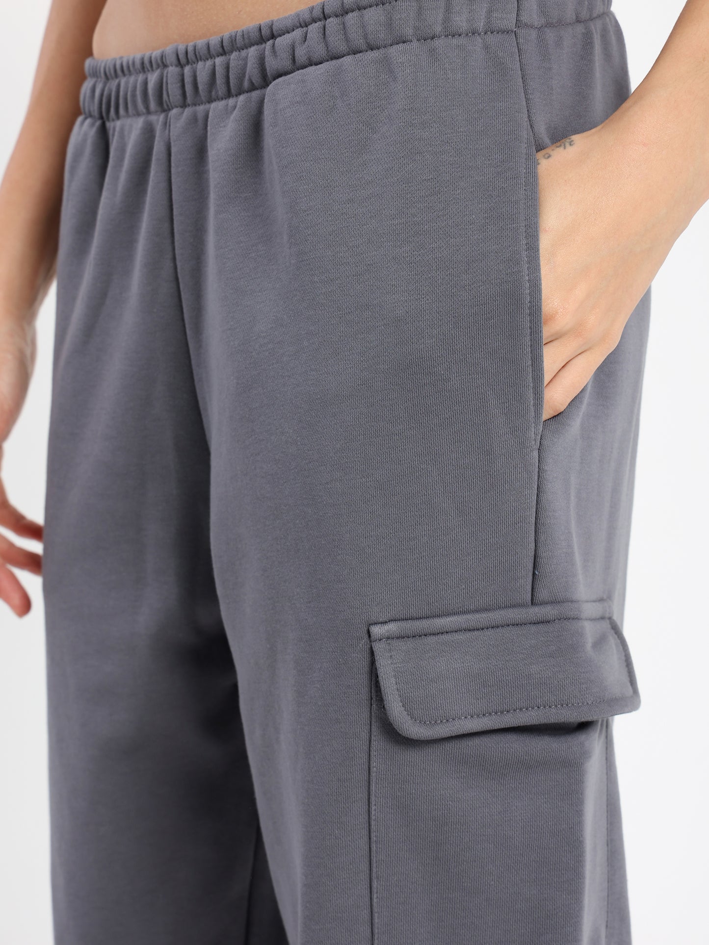 Cargo Pockets Sweatpants - Outlet