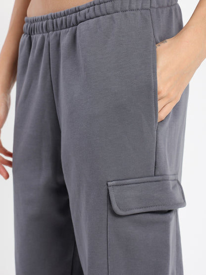 Cargo Pockets Sweatpants - Outlet