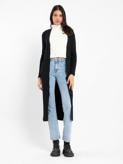 Regular Fit Long Cardigan