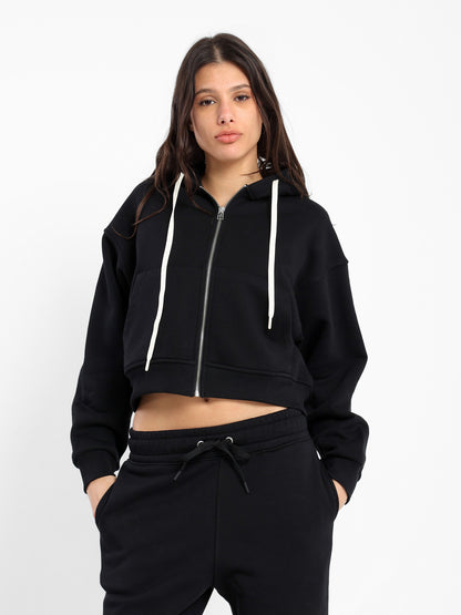 Oversized Zip-Up Hoodie