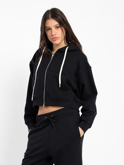 Oversized Zip-Up Hoodie