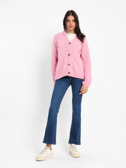 Relaxed Medium Length Cardigan