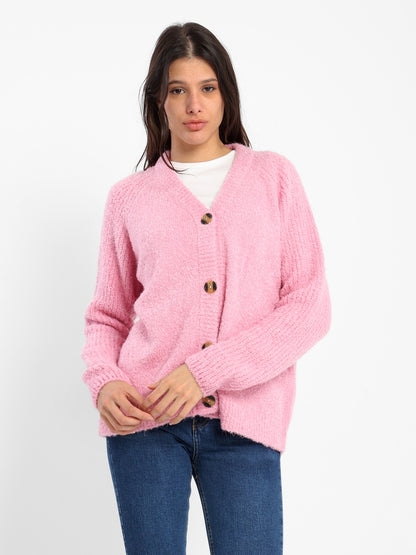 Relaxed Medium Length Cardigan