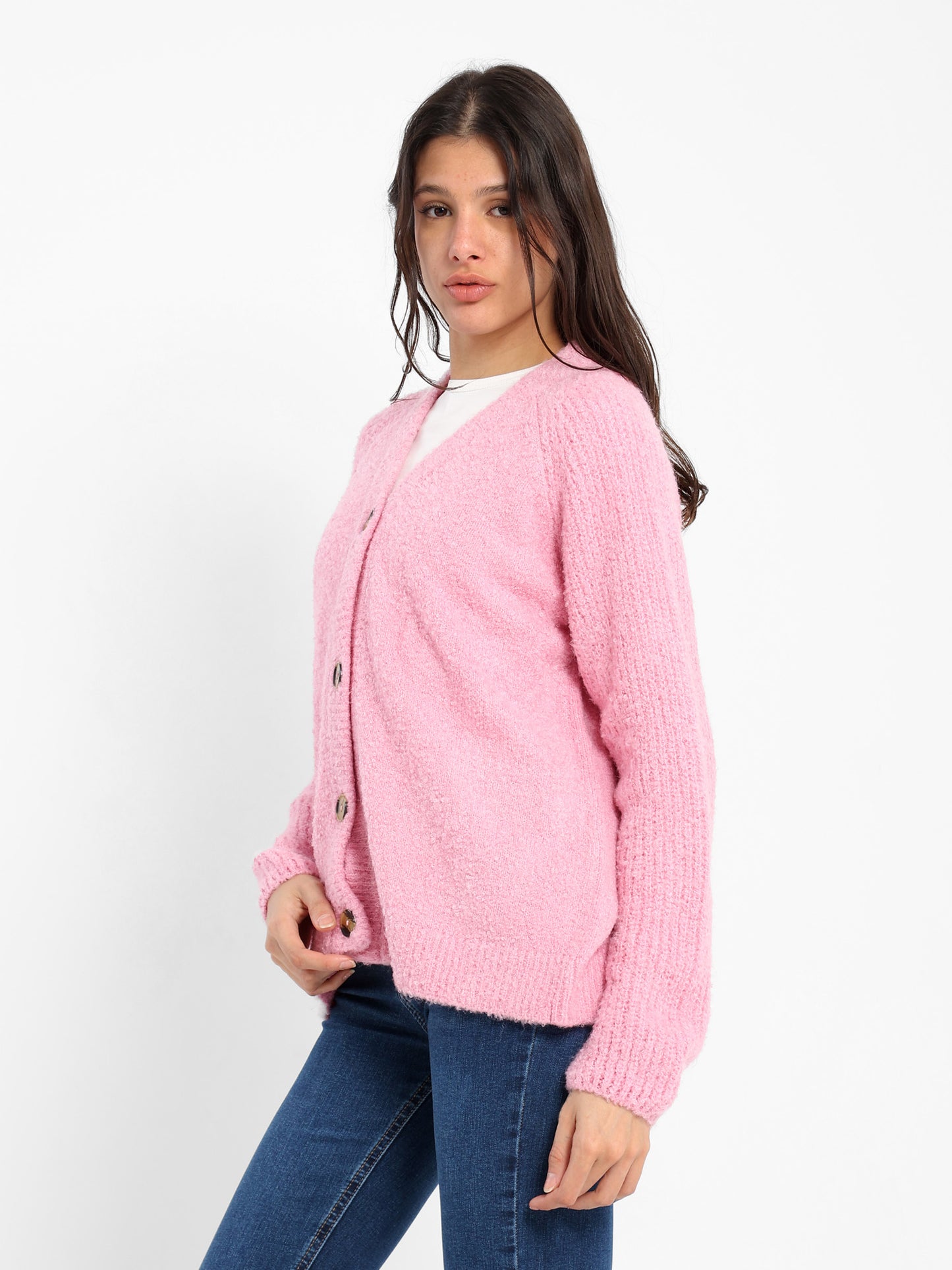 Relaxed Medium Length Cardigan