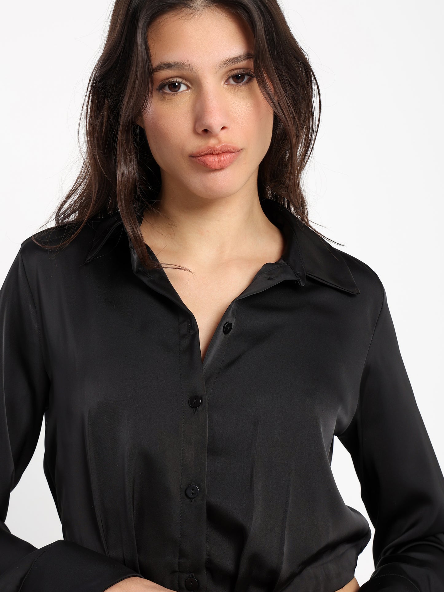 Short Satin Shirt