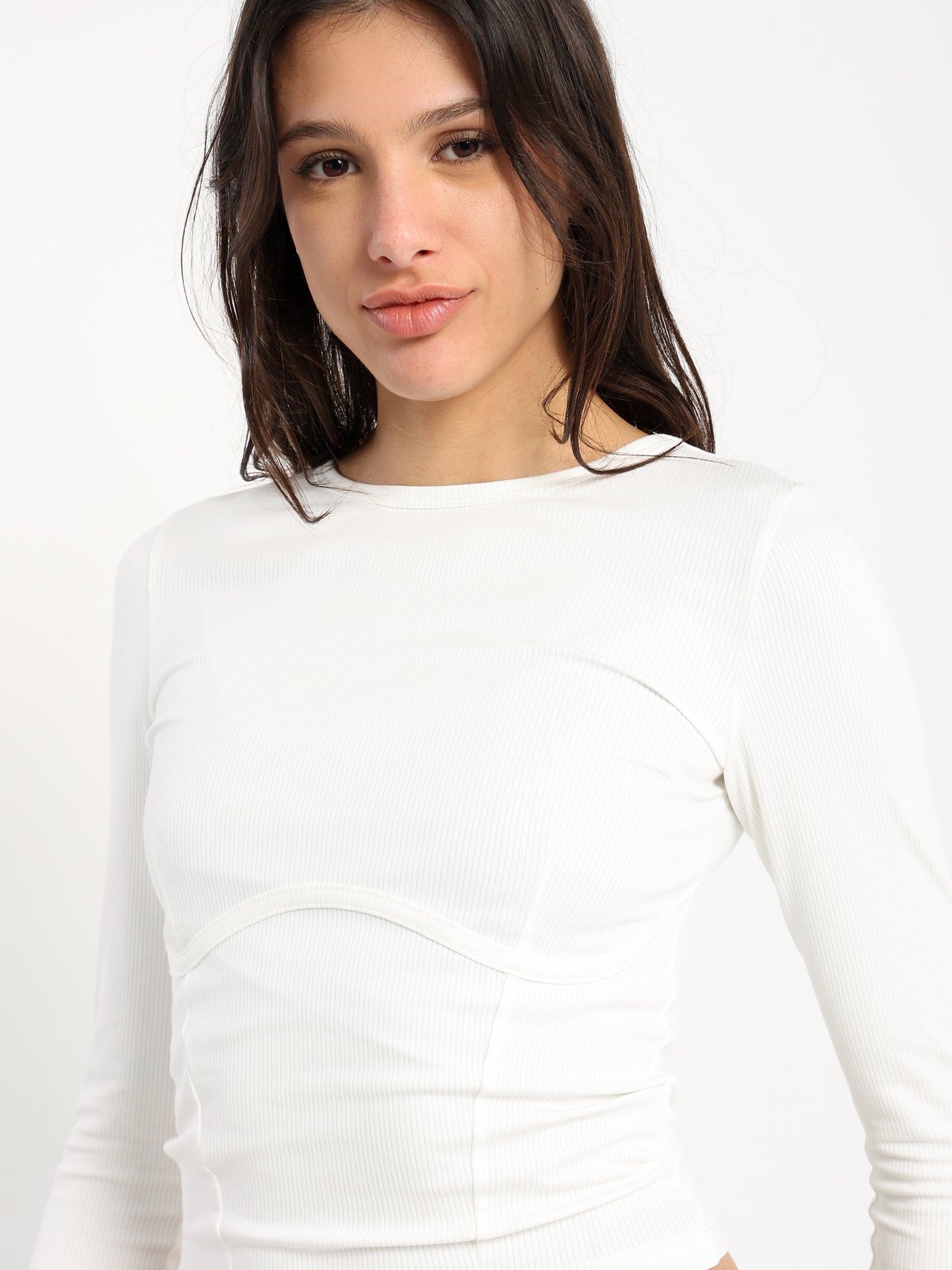 Fitted Long Sleeves Top