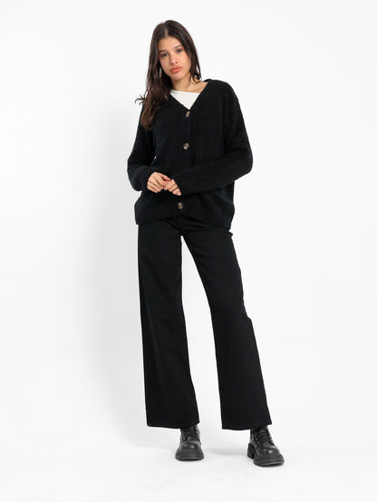 Relaxed Medium Length Cardigan