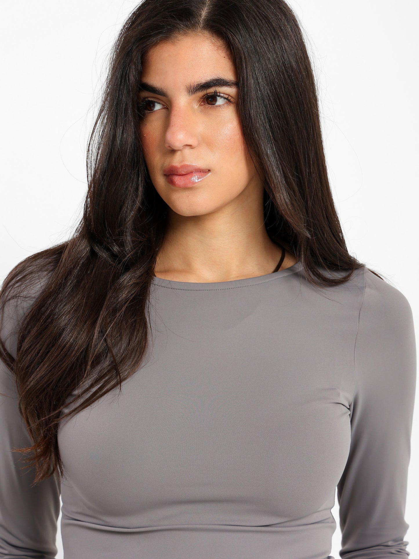 Fitted Long Sleeves Top