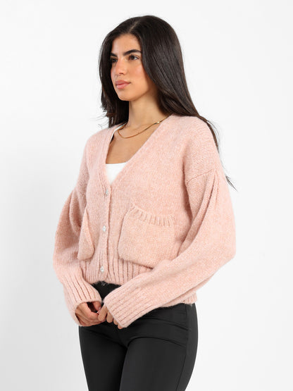 Textured Solid Cardigan