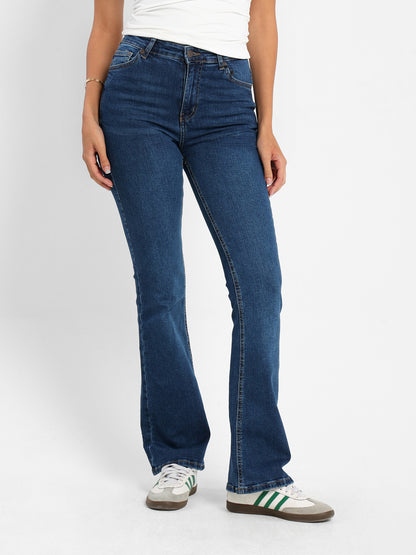 Slim Fit Boot Cut Jeans