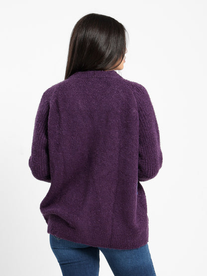 Relaxed Medium Length Cardigan