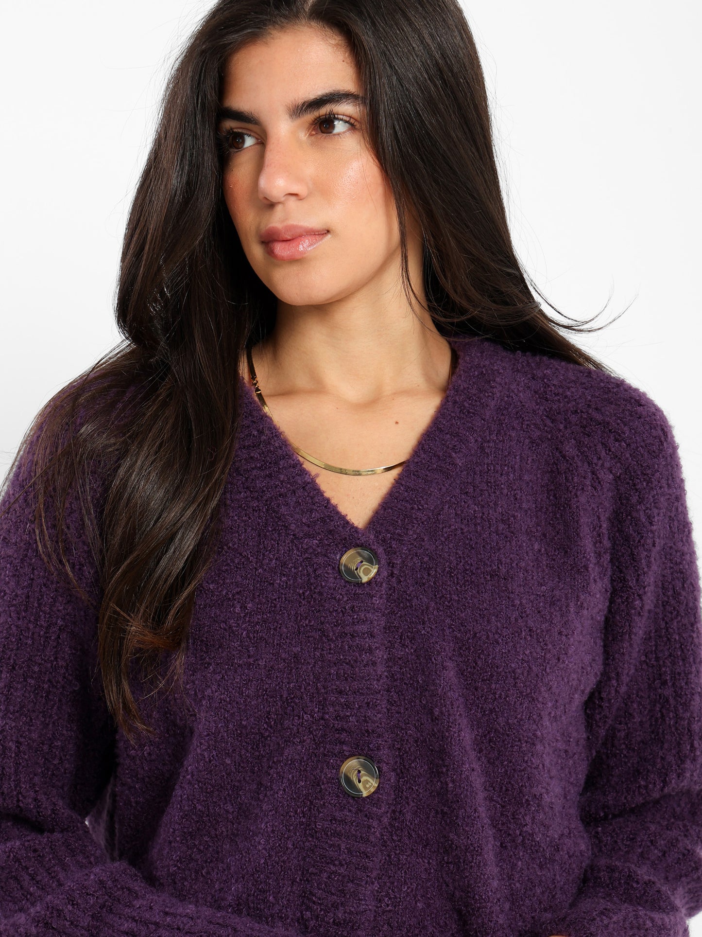 Relaxed Medium Length Cardigan