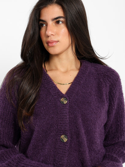 Relaxed Medium Length Cardigan