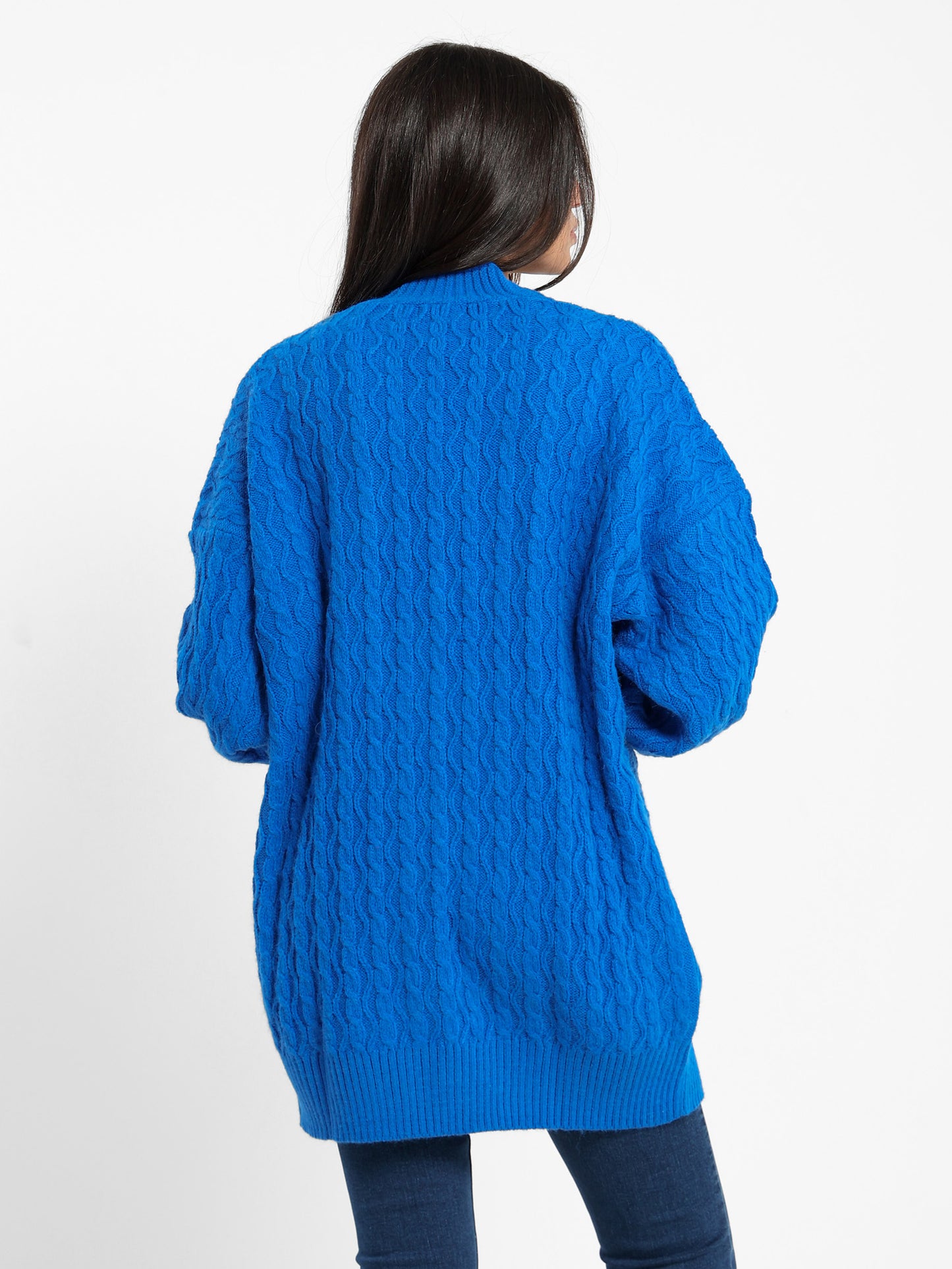 Relaxed Medium Length Cardigan