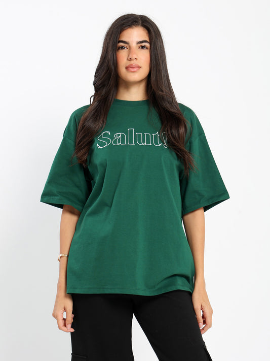 Oversized Tee with Print