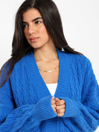 Relaxed Medium Length Cardigan