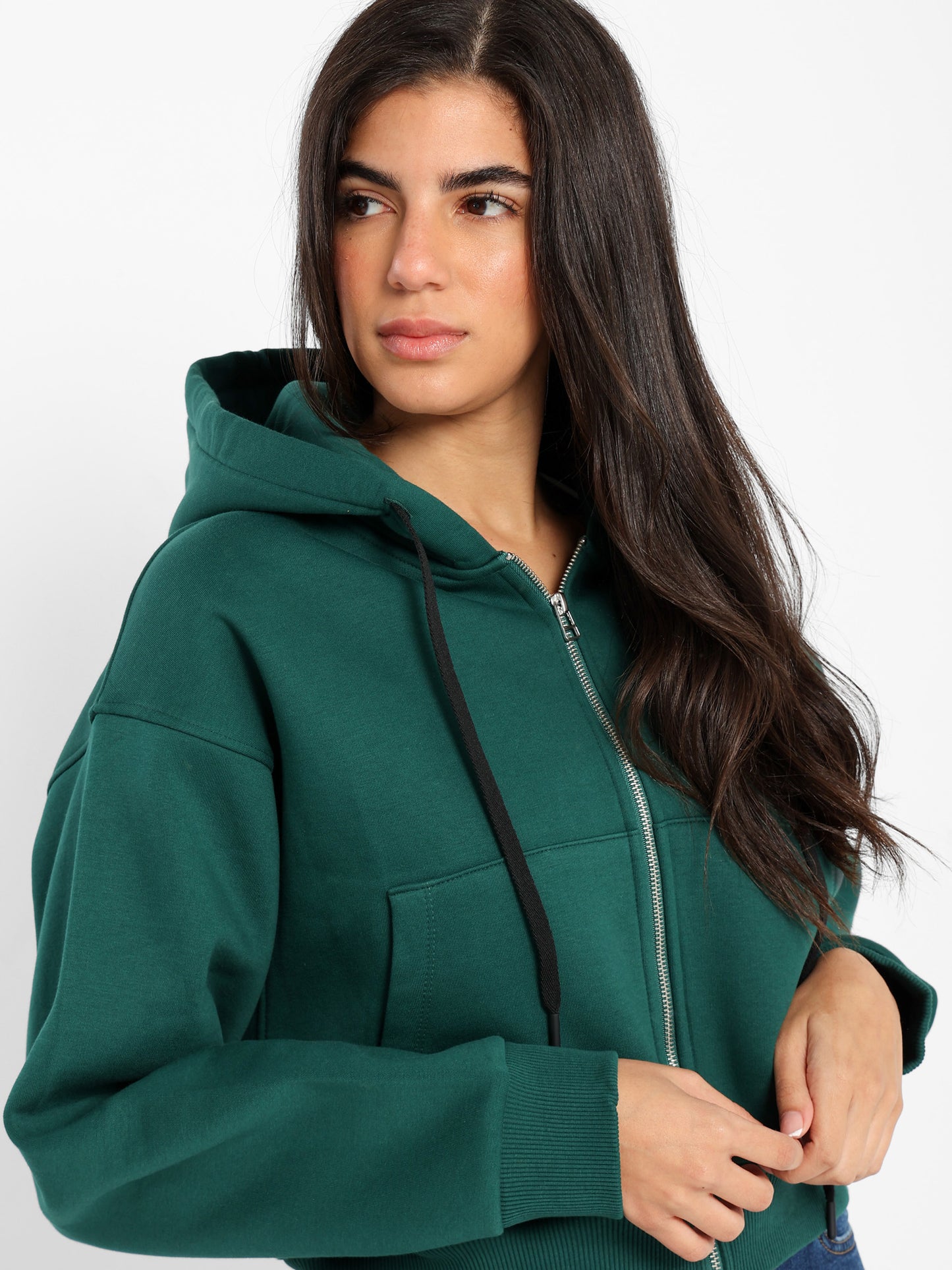 Oversized Zip-Up Hoodie