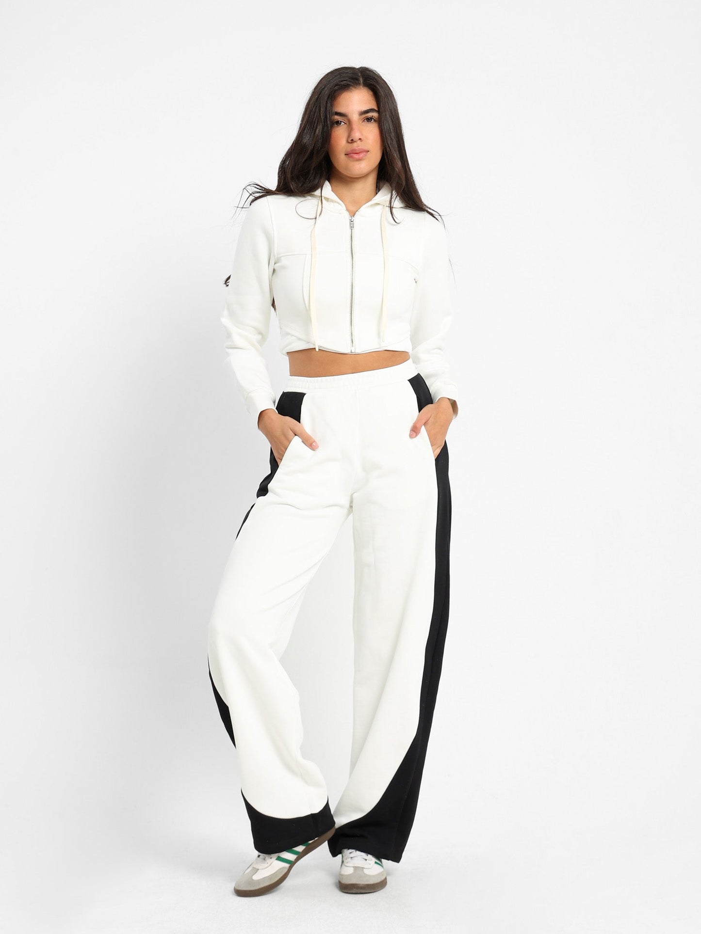 Corset Zip Up Hoodie