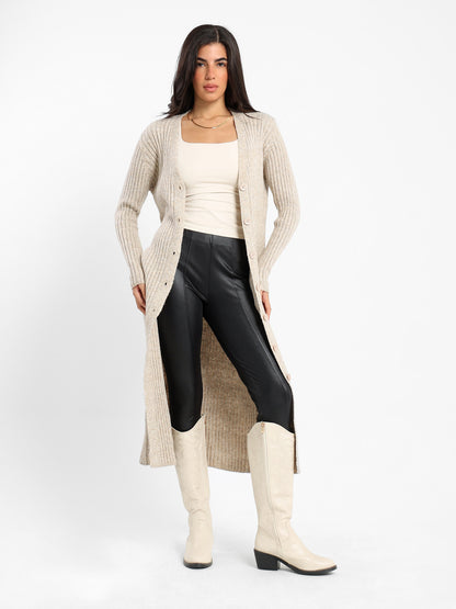 Regular Fit Long Cardigan