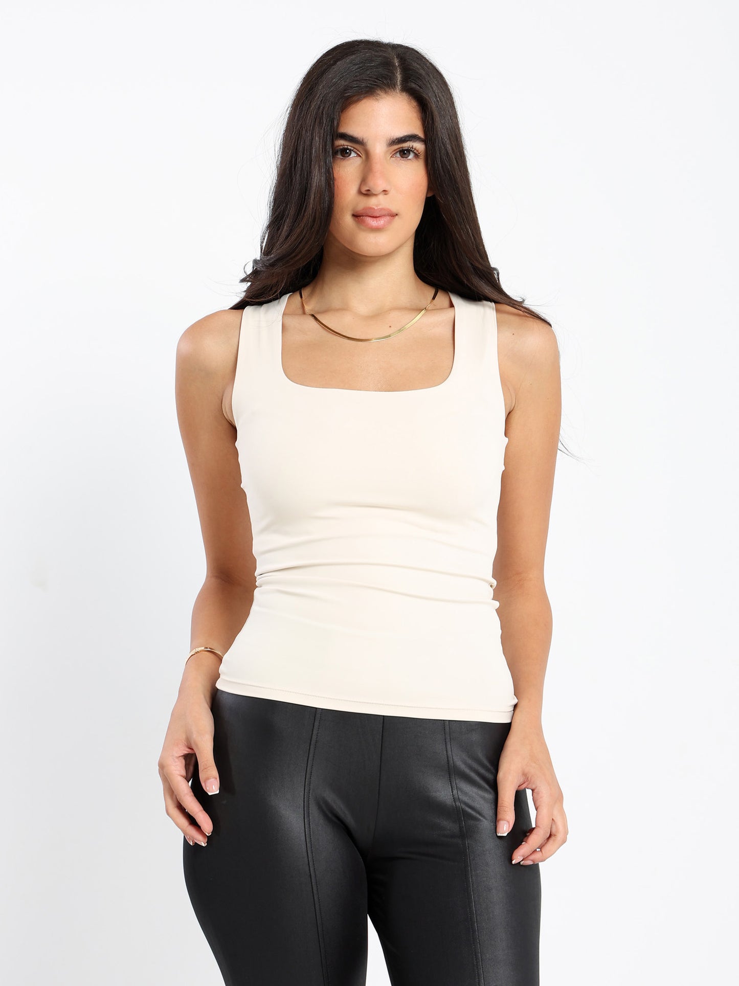 Fitted Sleeveless Top