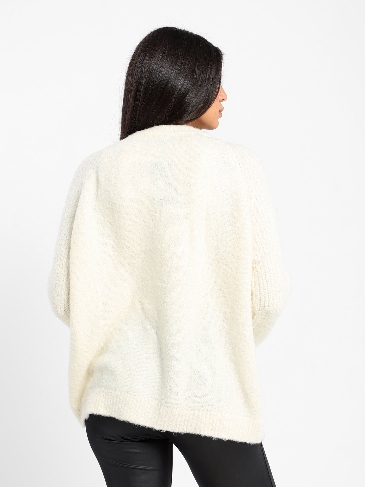 Relaxed Medium Length Cardigan