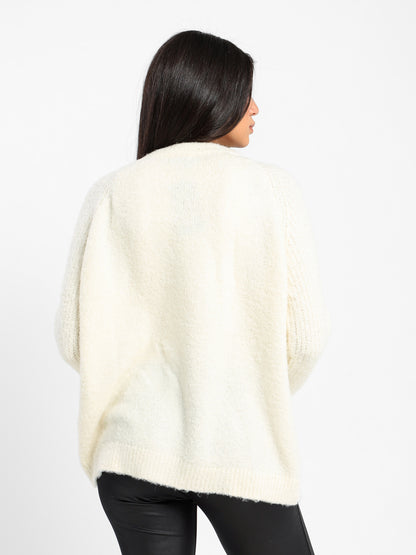 Relaxed Medium Length Cardigan