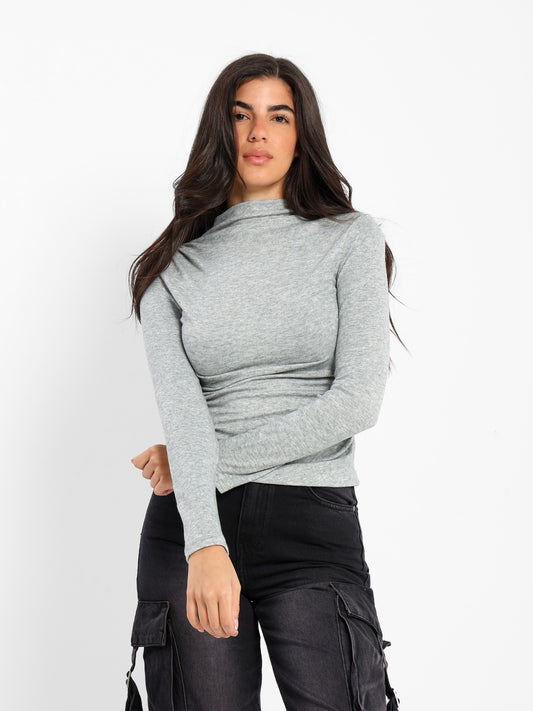 Regular Long Sleeves Top