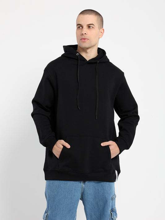 Oversized Solid Hoodie