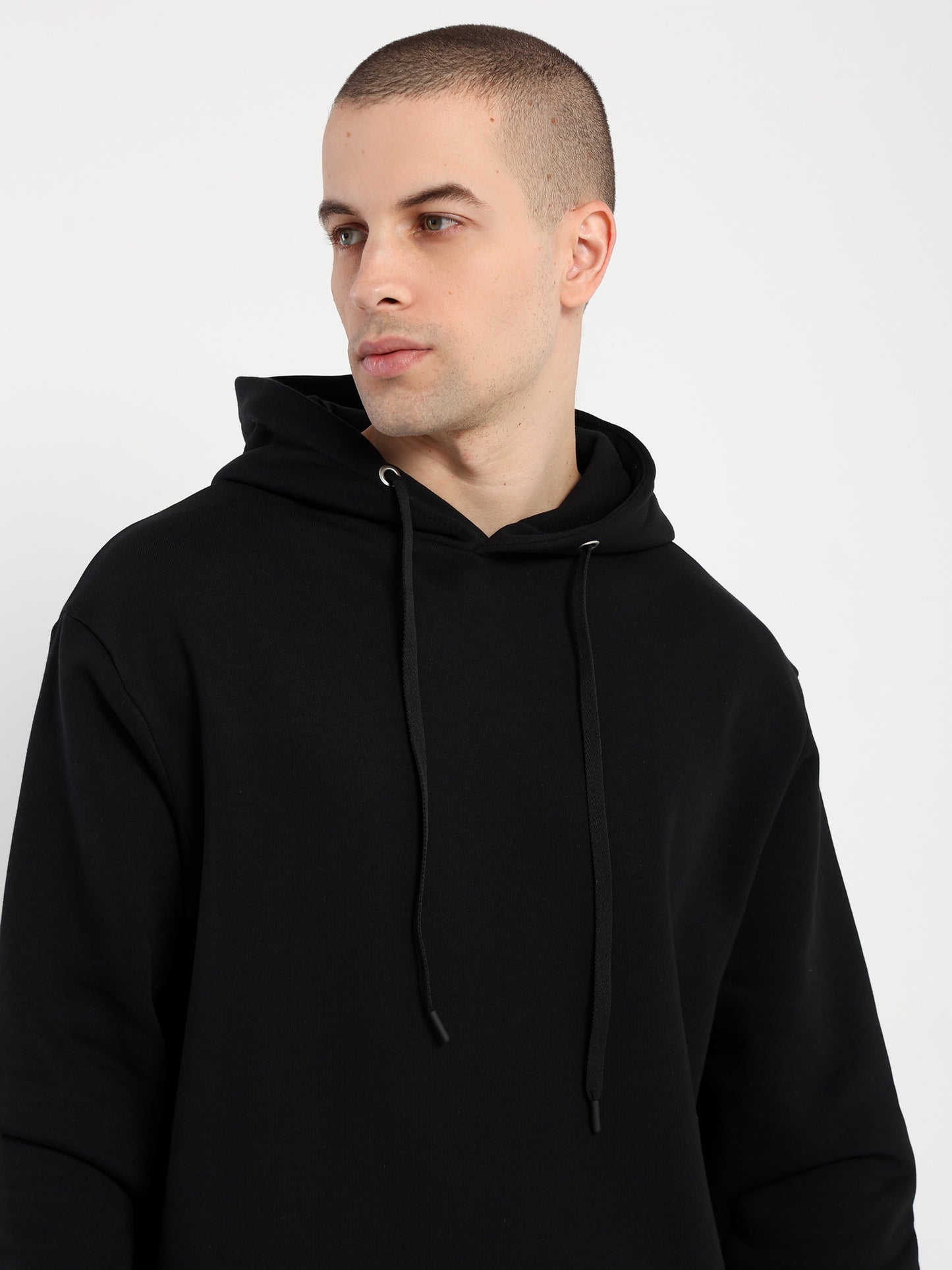 Oversized Solid Hoodie