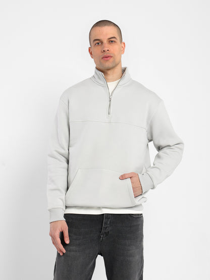 Relaxed Mock Neck
