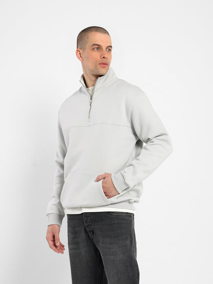 Relaxed Mock Neck