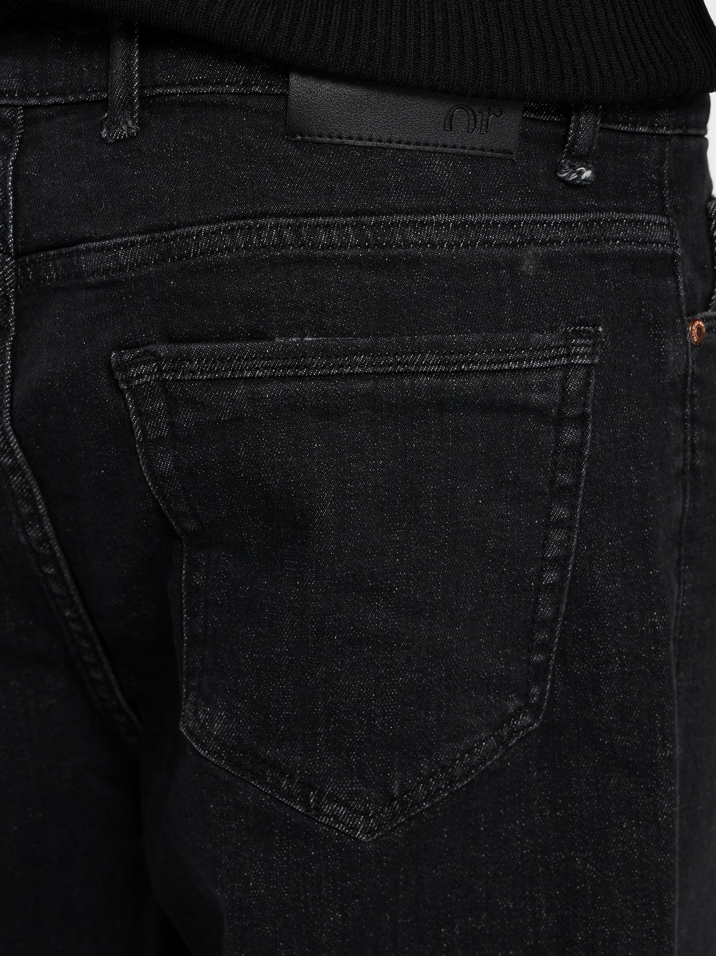 Regular 5-Pocket Jeans with Unfinished Hem - Outlet