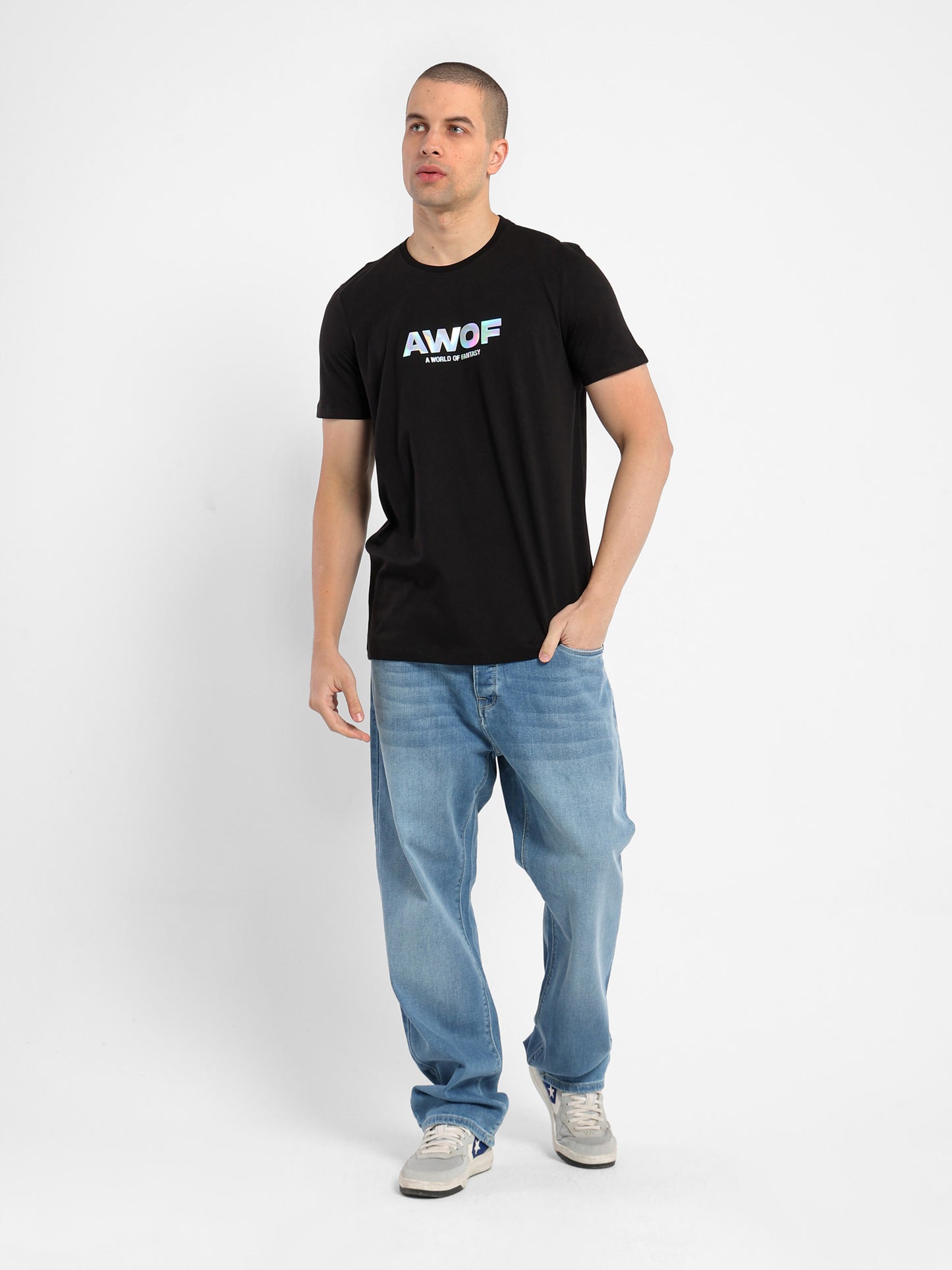 Daze Holo Text T-Shirt