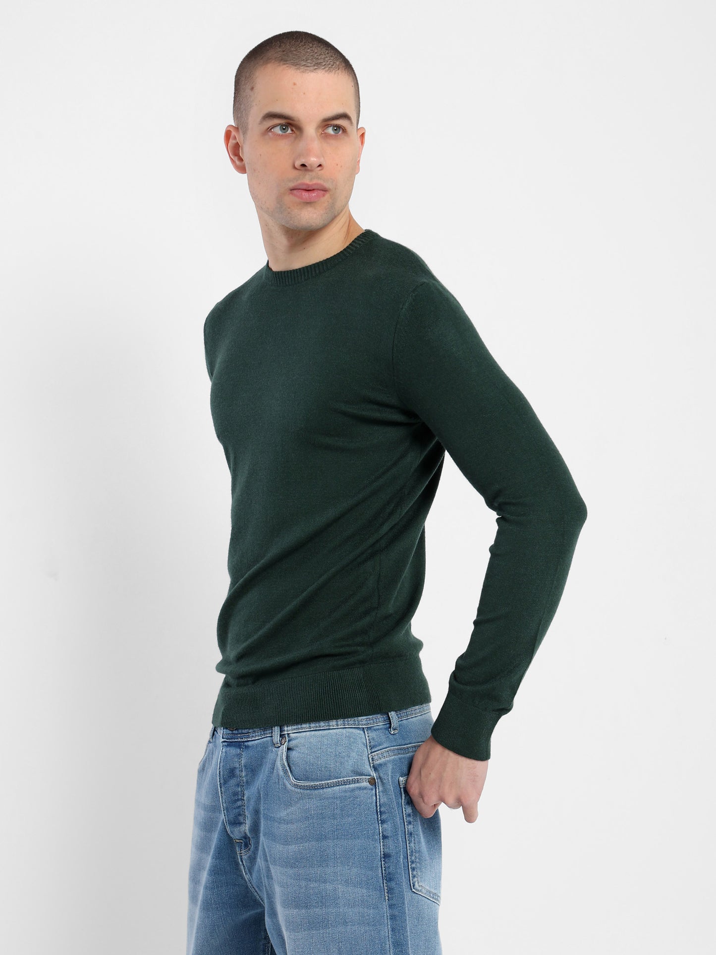 Regular Round Neck Pullover