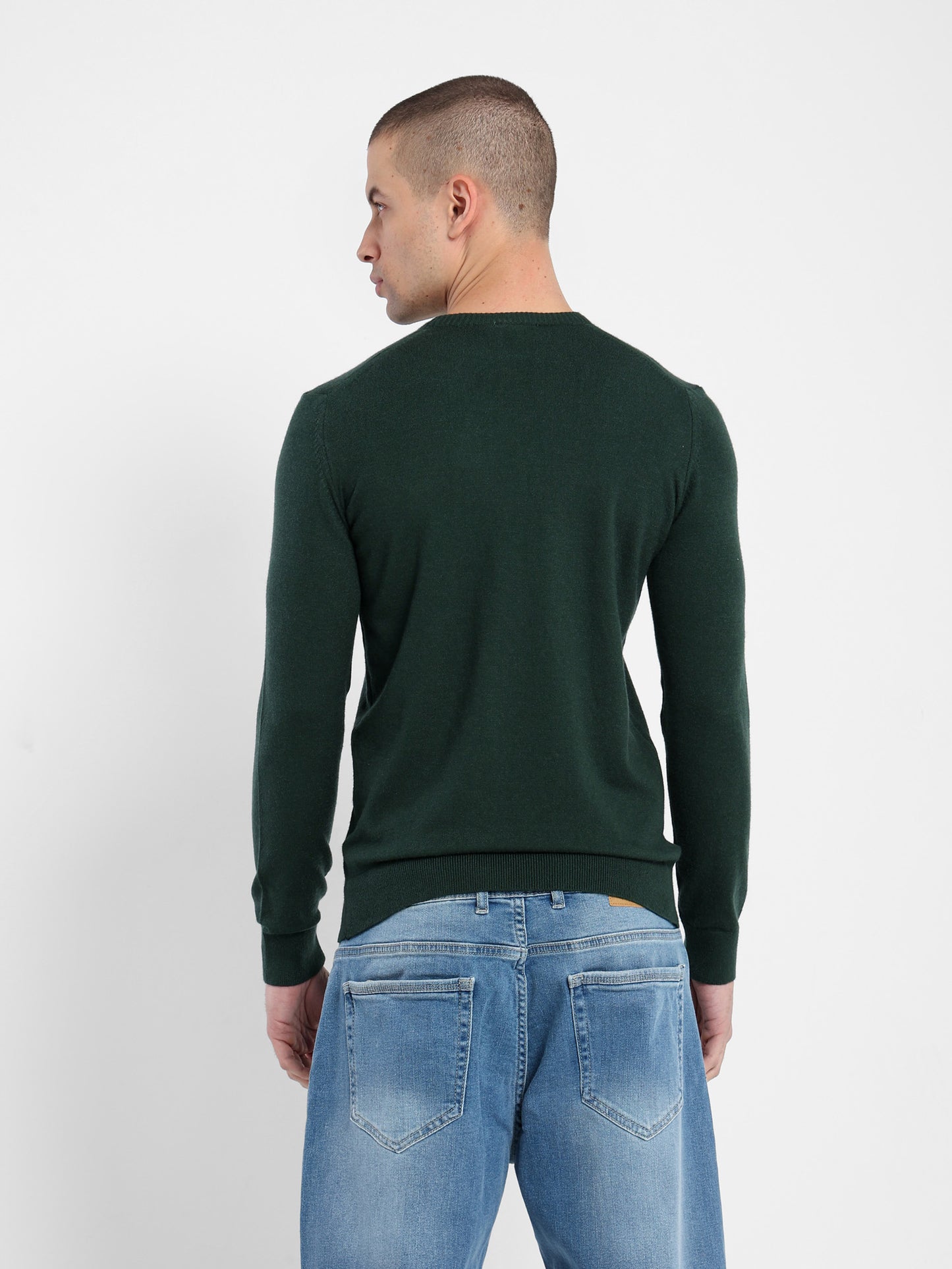 Regular Round Neck Pullover