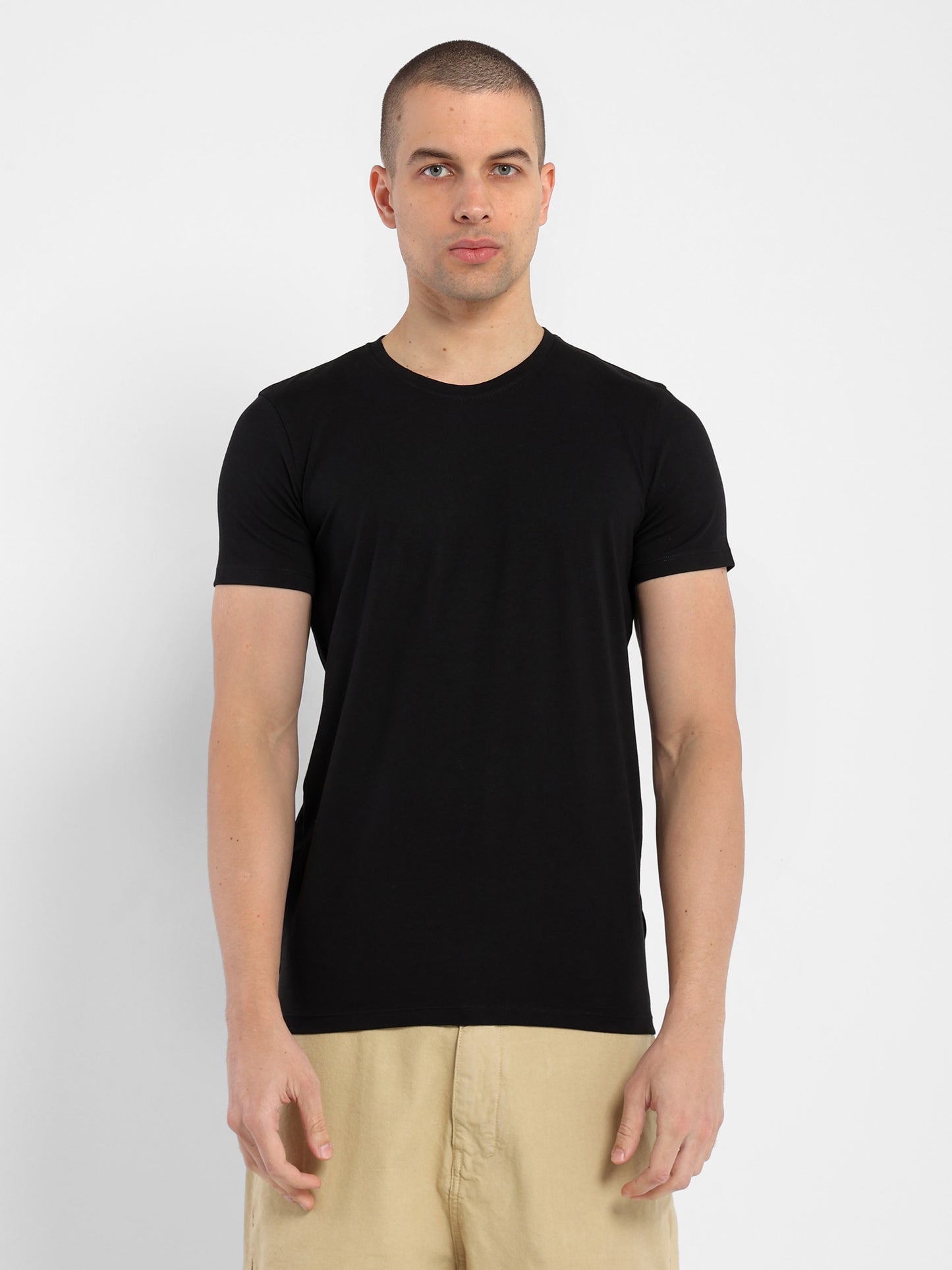Round Neck Muscle Fit T-Shirt