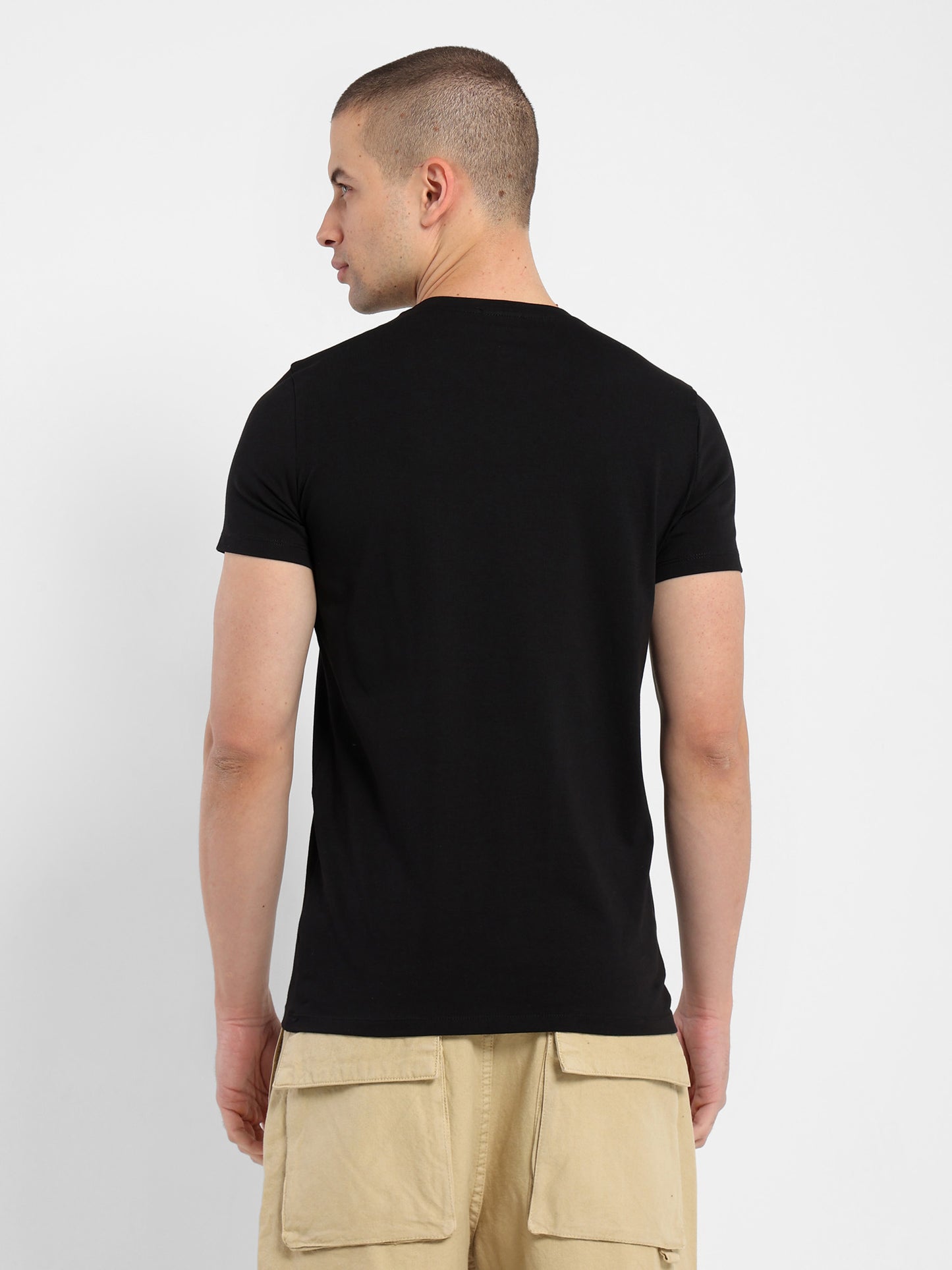 Round Neck Muscle Fit T-Shirt