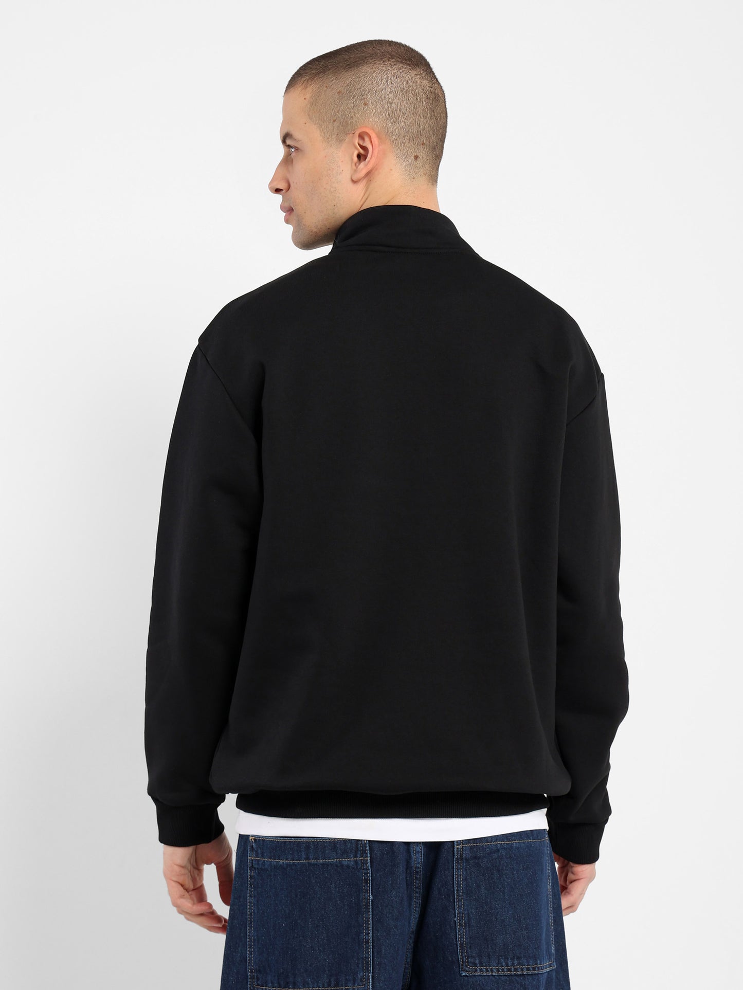 Relaxed Mock Neck