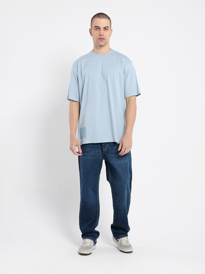 Barcode Back and Front Print T-Shirt - Outlet