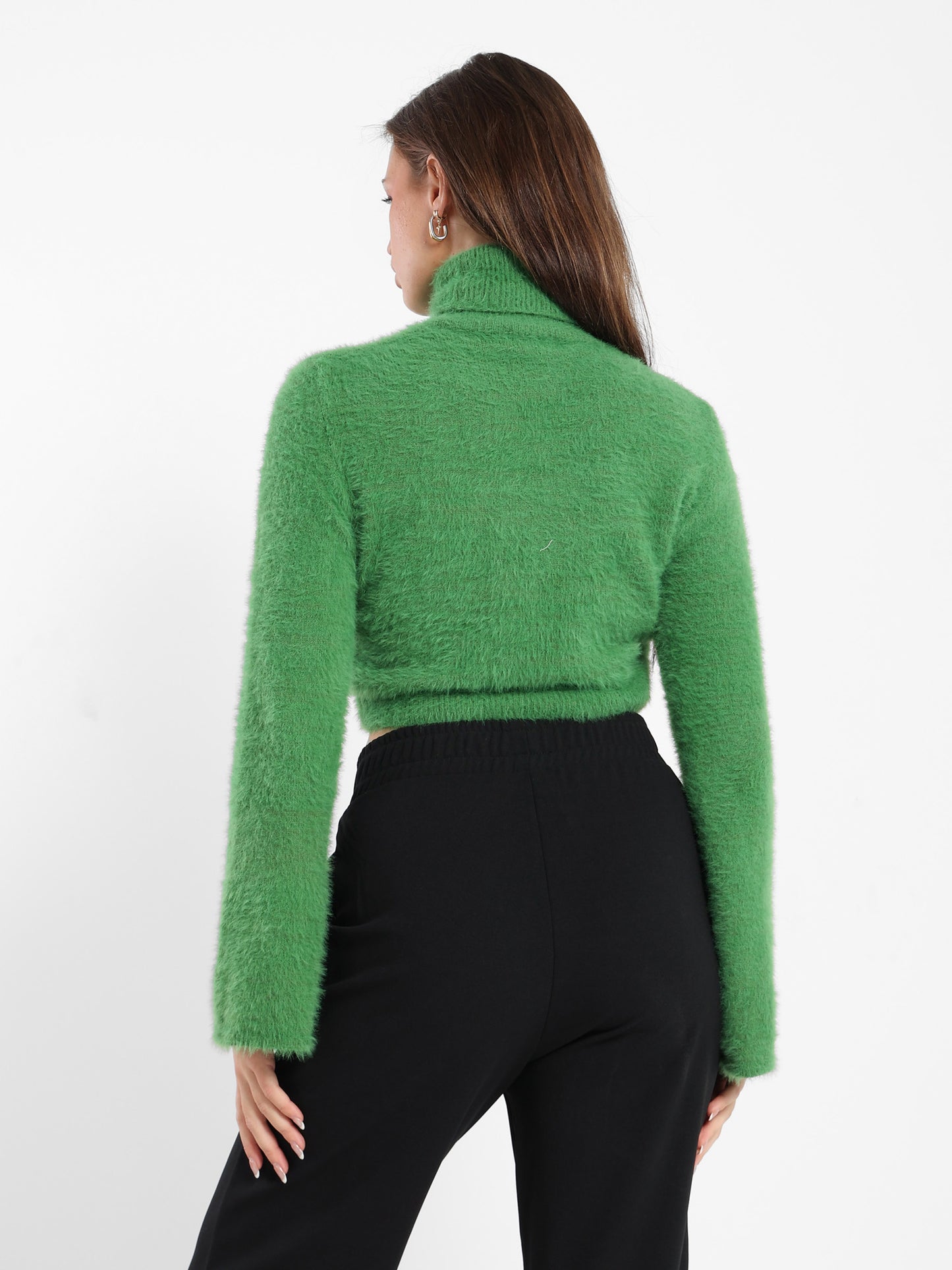 Fitted Cropped Pullover