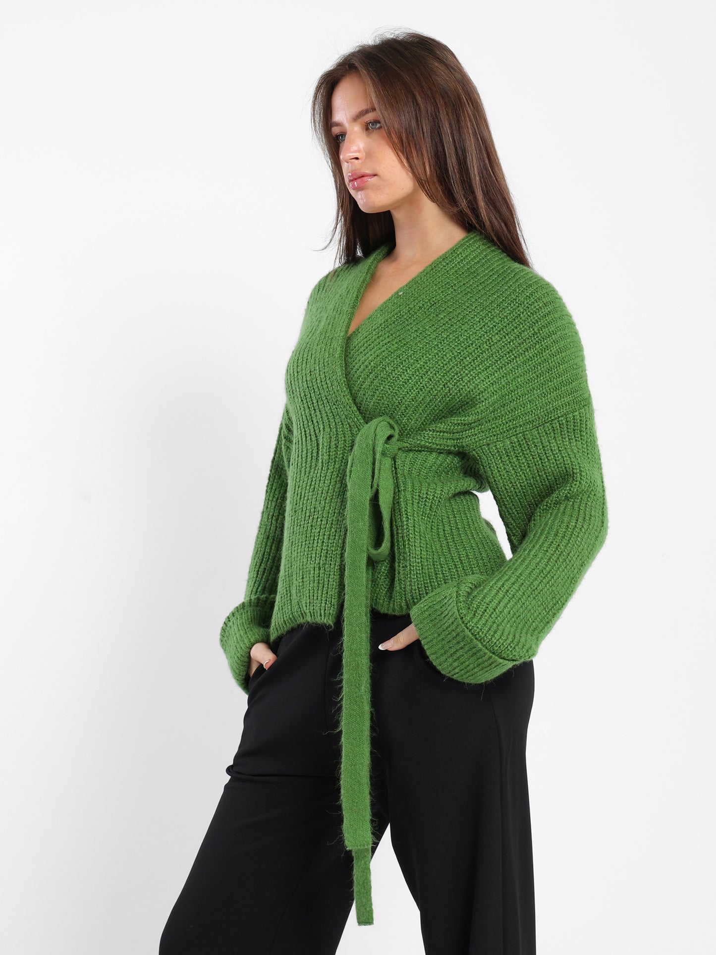 Loose Medium Length Cardigan