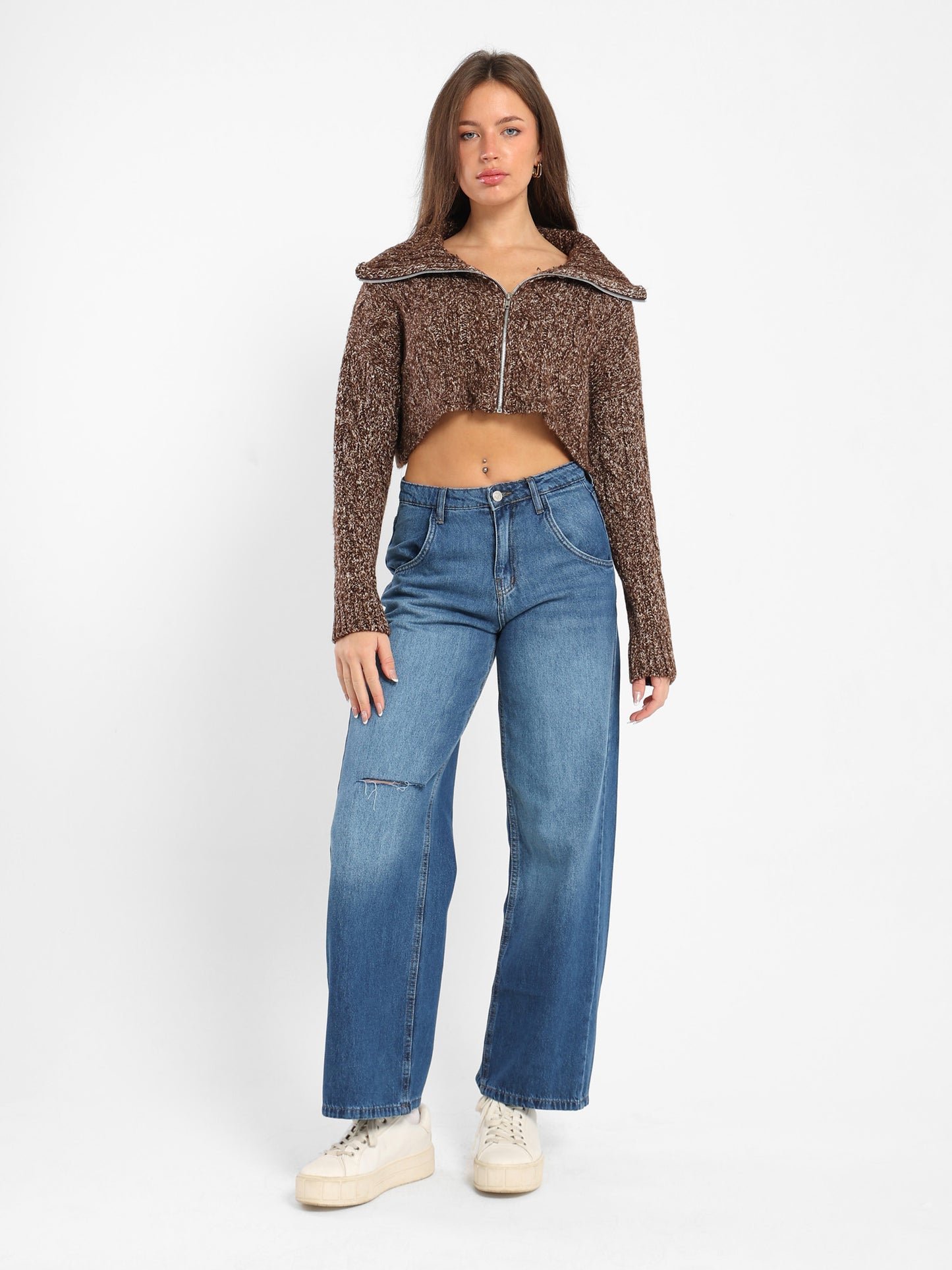 Cropped Cardigan