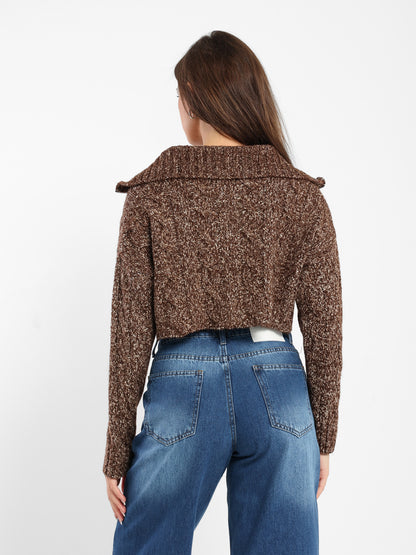 Cropped Cardigan
