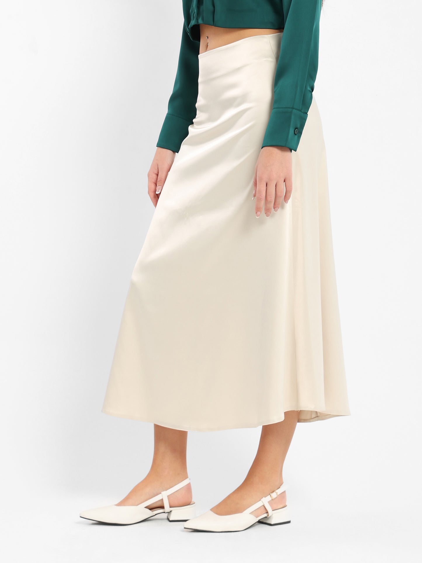 Loose Midi Skirt