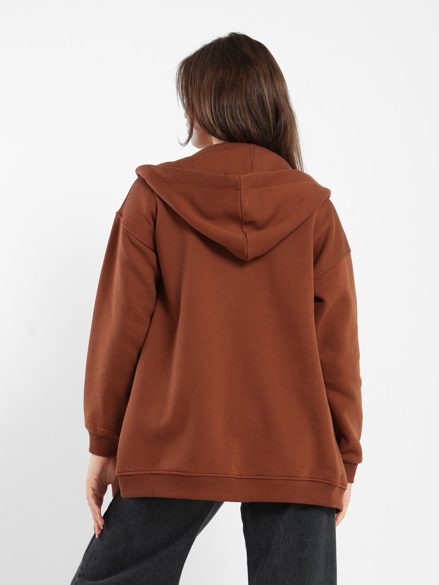 Regular Zip-Up Hoodie